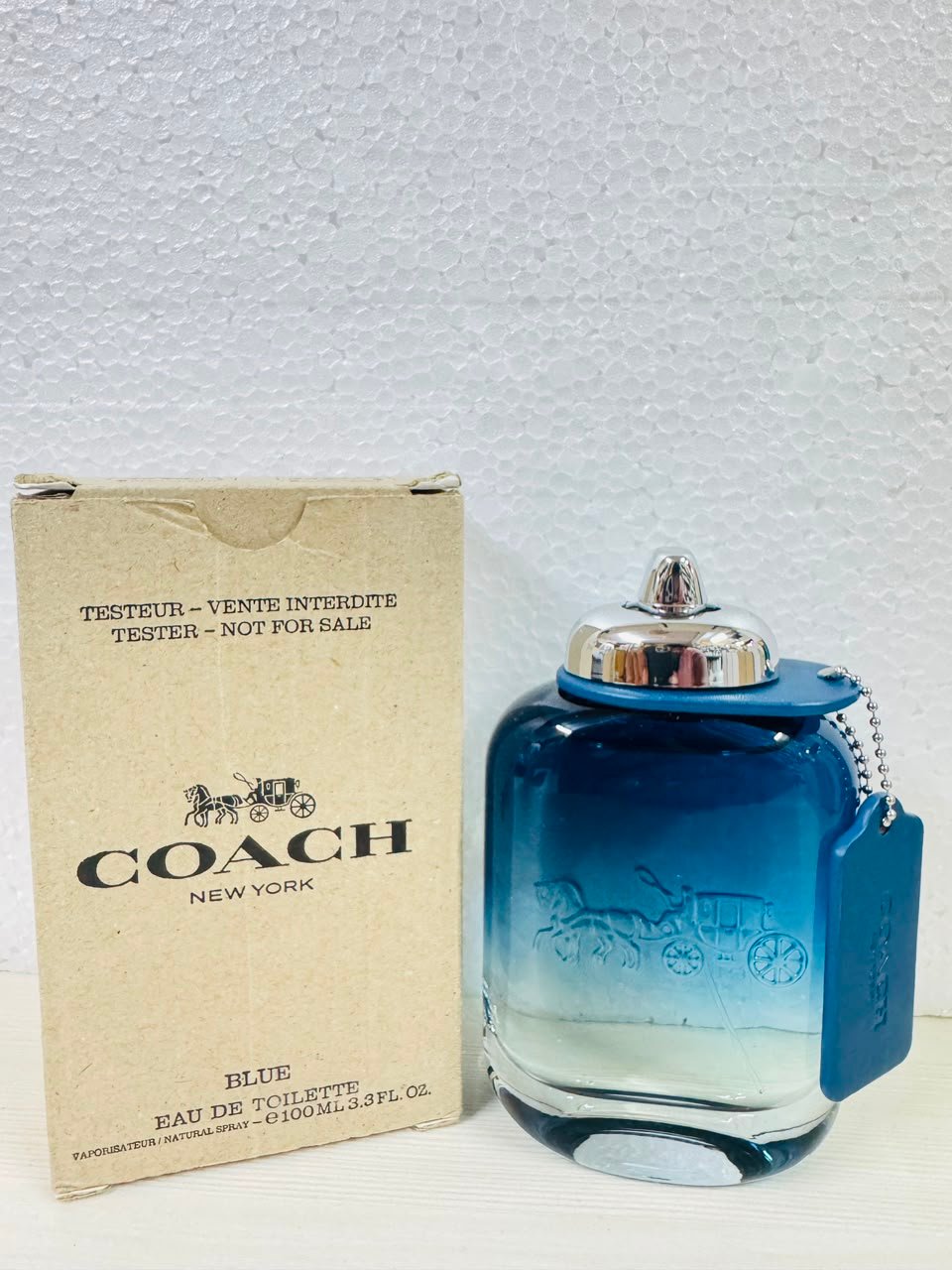 coach blue eau de toilette for men 100ml tester coach blue eau de toilette for men 100ml tester