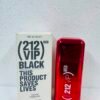 carolina herrera 212 vip black (red) eau de parfum for men 100ml tester