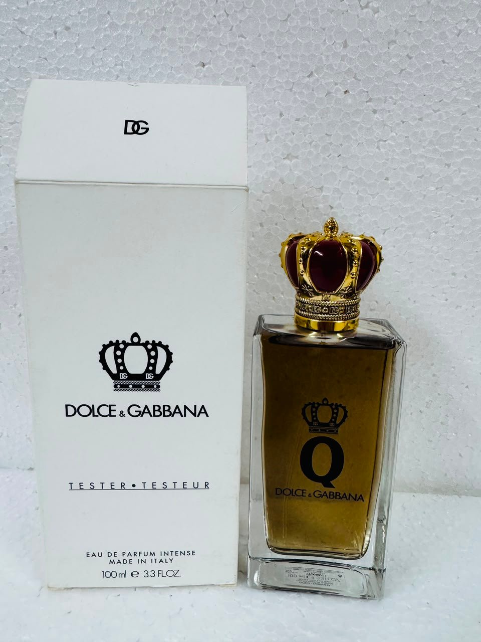 dolce&gabbana q by intense eau de parfum (100ml) tester dolce&gabbana q by intense eau de parfum (100ml) tester