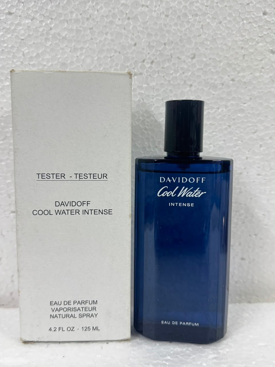 davidoff cool water intense 125ml edp tester davidoff cool water intense 125ml edp tester