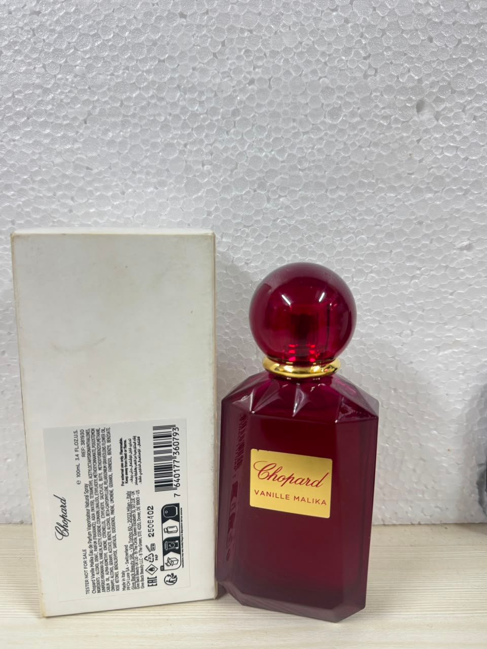 chopard vanille malika 100ml eau de parfum for womens tester chopard vanille malika 100ml eau de parfum for womens tester