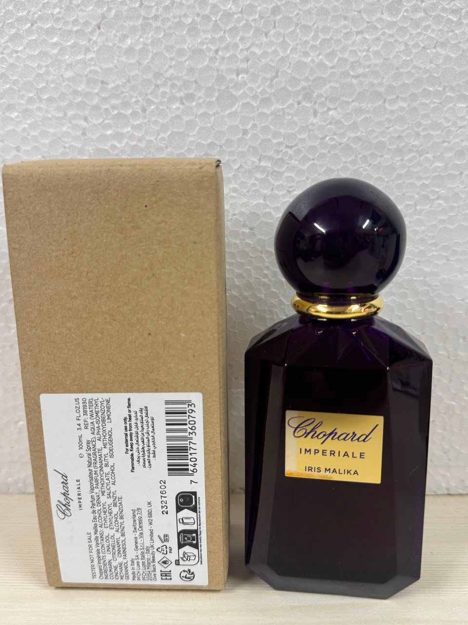 chopard imperiale iris malika eau de parfum (100 ml) tester chopard imperiale iris malika eau de parfum (100 ml) tester