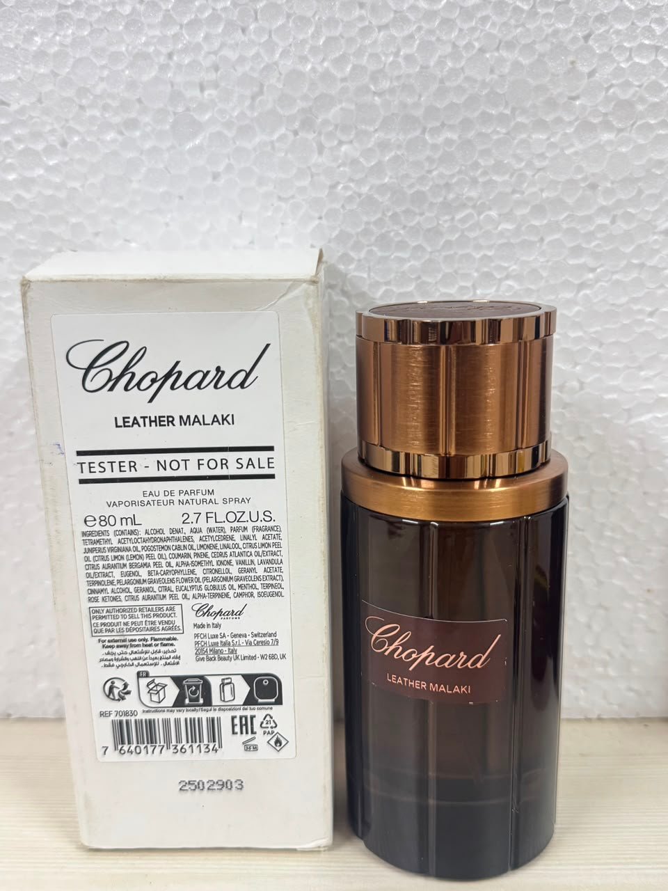 chopard leather malaki eau de parfum for men 80ml tester chopard leather malaki eau de parfum for men 80ml tester