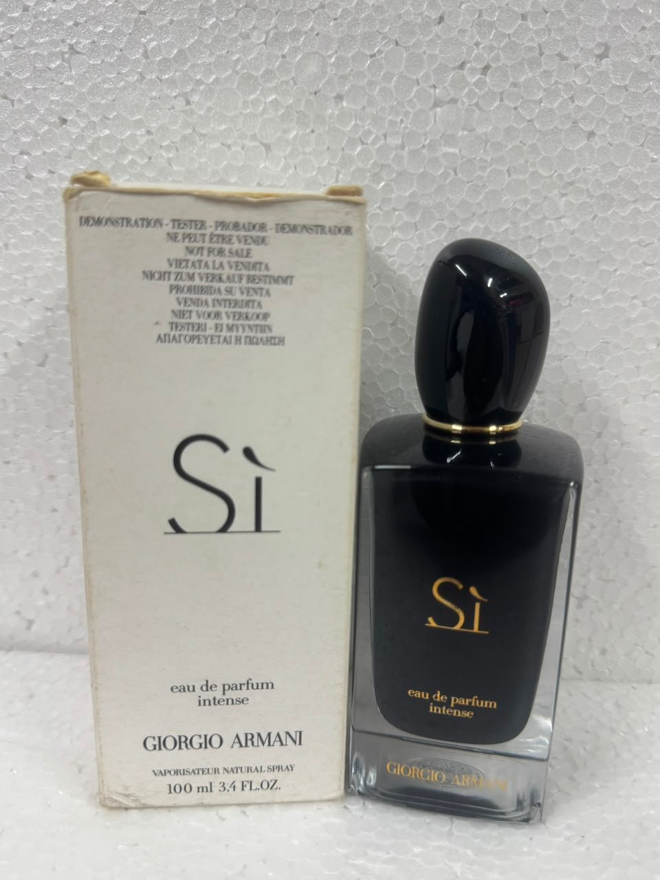 si intense edp 100ml (old batch) tester si intense edp 100ml (old batch) tester