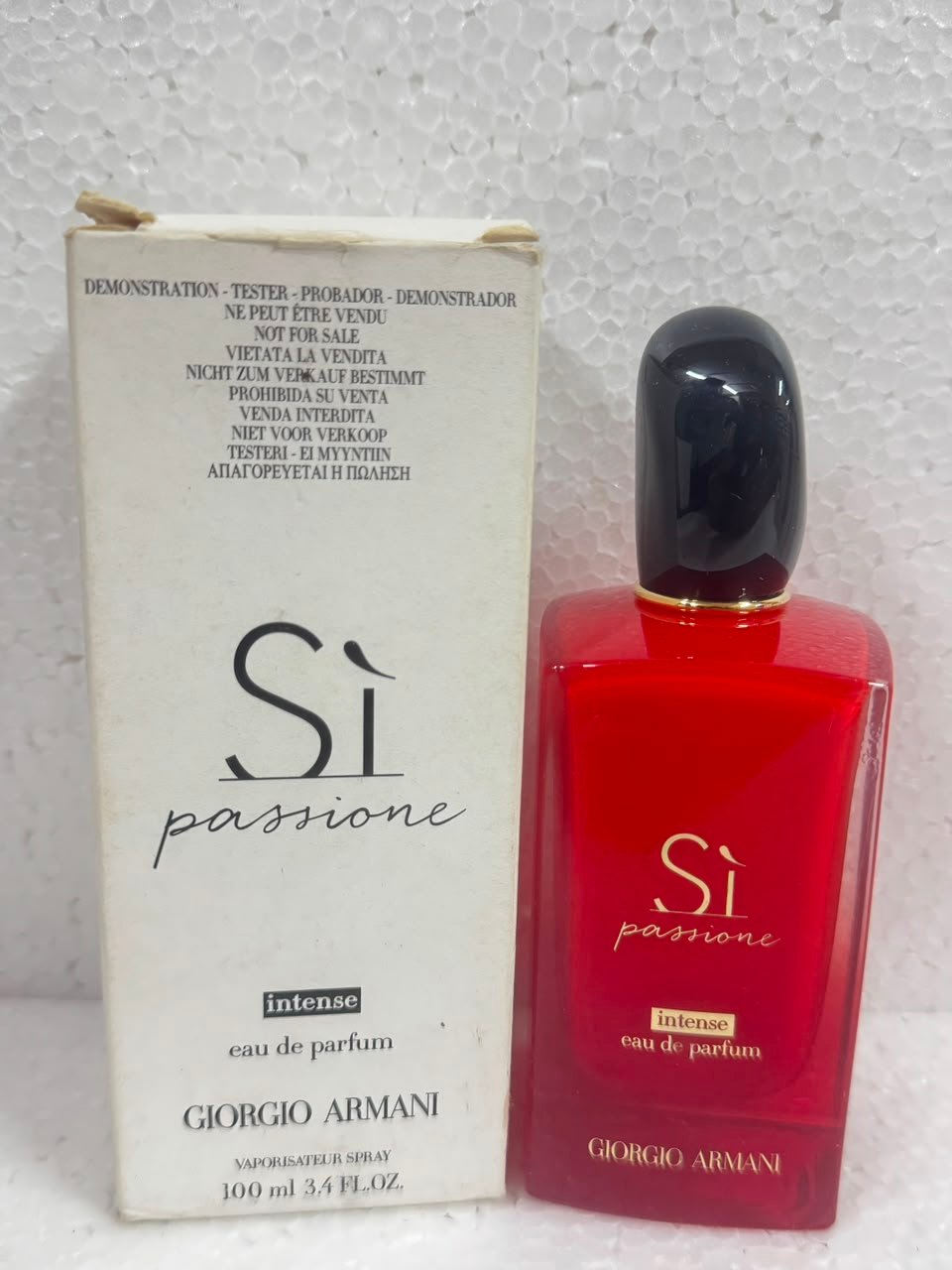 armani si passione intense eau de parfum (100 ml) tester armani si passione intense eau de parfum (100 ml) tester