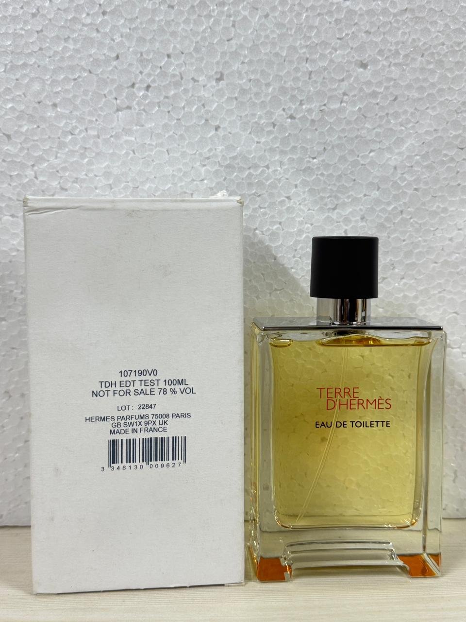 hermes terre d'hermes eau de toilette for men 100ml testser hermes terre d'hermes eau de toilette for men 100ml testser