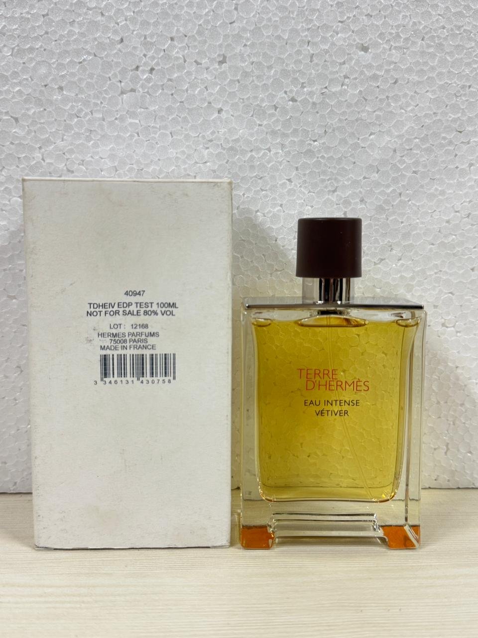 hermes terre d'hermes eau intense vetiver eau de parfum (100ml) tester hermes terre d'hermes eau intense vetiver eau de parfum (100ml) tester