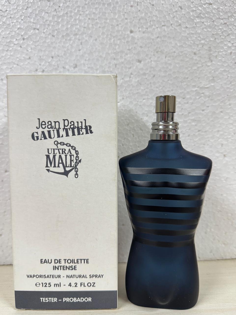 jean paul gaultier ultra male intense eau de toilette 125ml tester jean paul gaultier ultra male intense eau de toilette 125ml tester