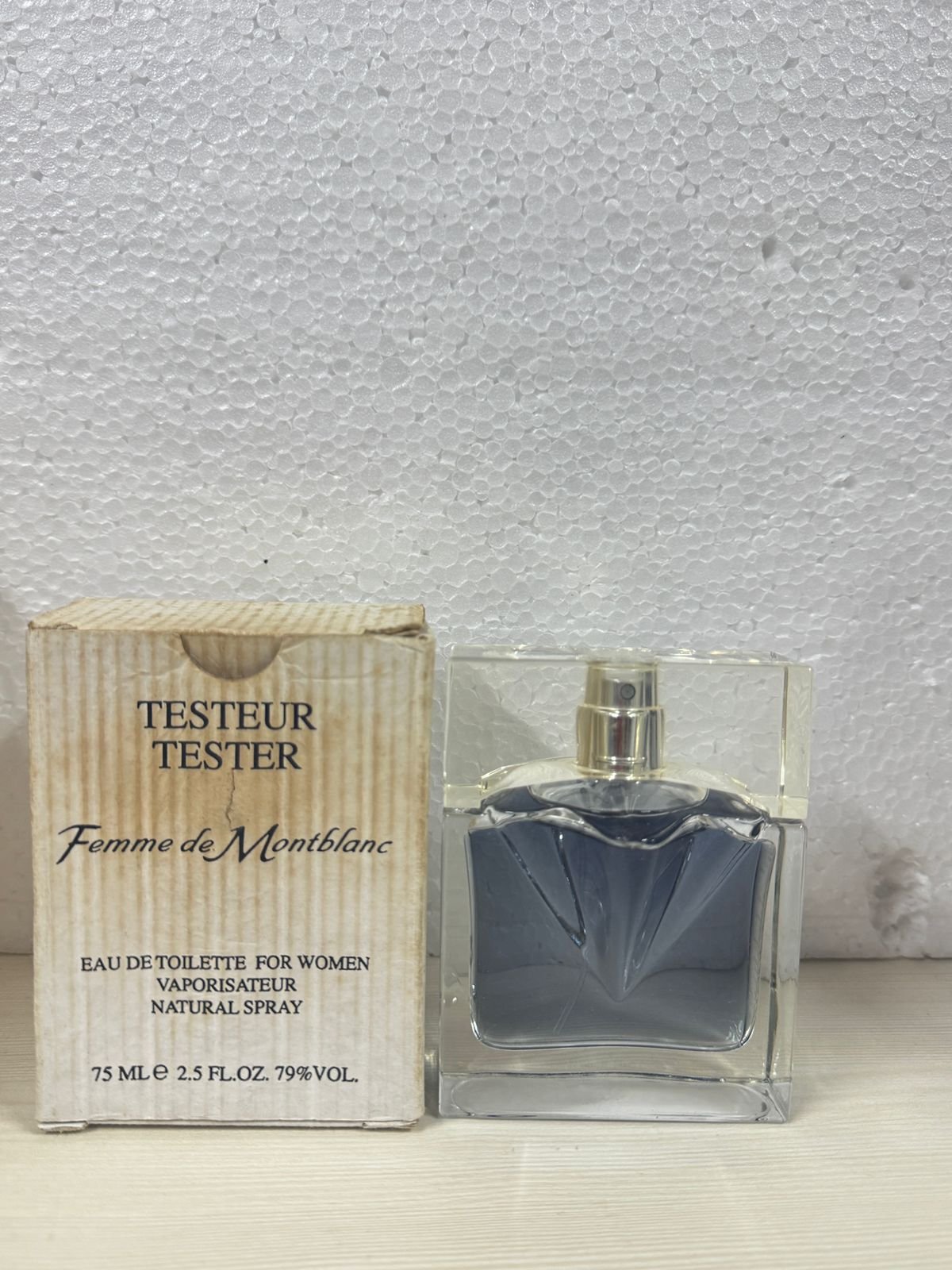 femme de montblanc eau de toilette • 75ml tester femme de montblanc eau de toilette • 75ml tester